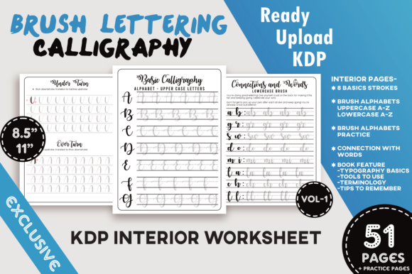 Download Modern Brush Calligraphy Letters - Modern brush Collection