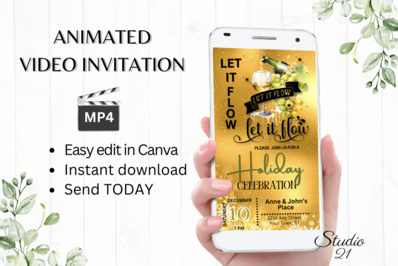 Download Christmas Holiday Party Invitation - Premium Resources
